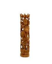 Load image into Gallery viewer, Sandalwood Krishna Murti
